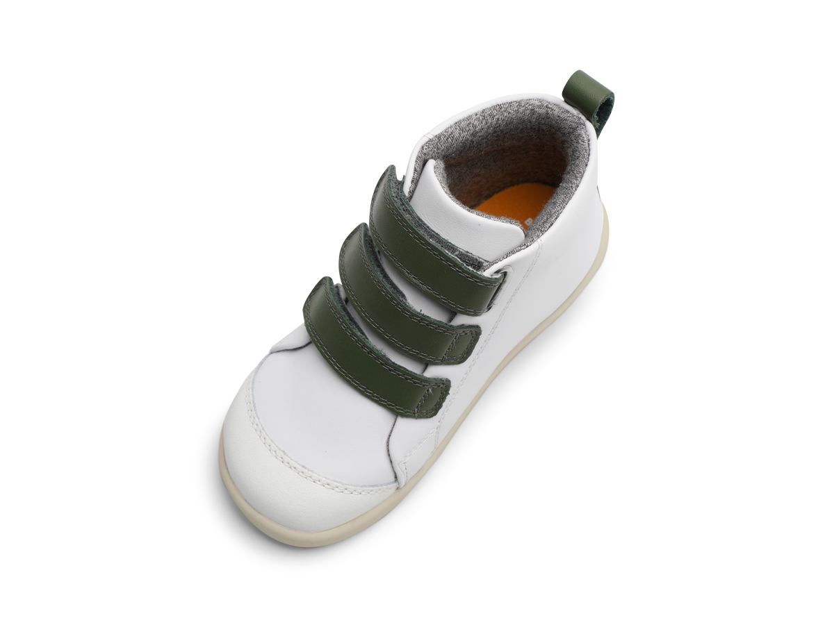Chaussures I Walk Hi Court White Forest – Bobux – Image 4