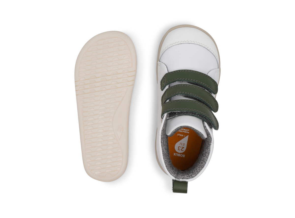 Chaussures I Walk Hi Court White Forest – Bobux – Image 5