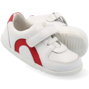 Chaussures Step Up Comet White Red – Bobux