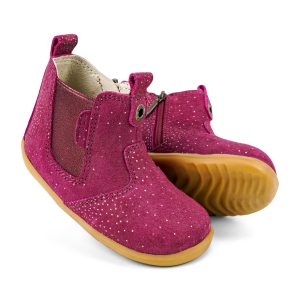 Chaussures Step Up Jodhpur Boysenberry Starburst – Bobux