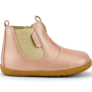 Chaussures Step Up Jodhpur Rose Gold – Bobux