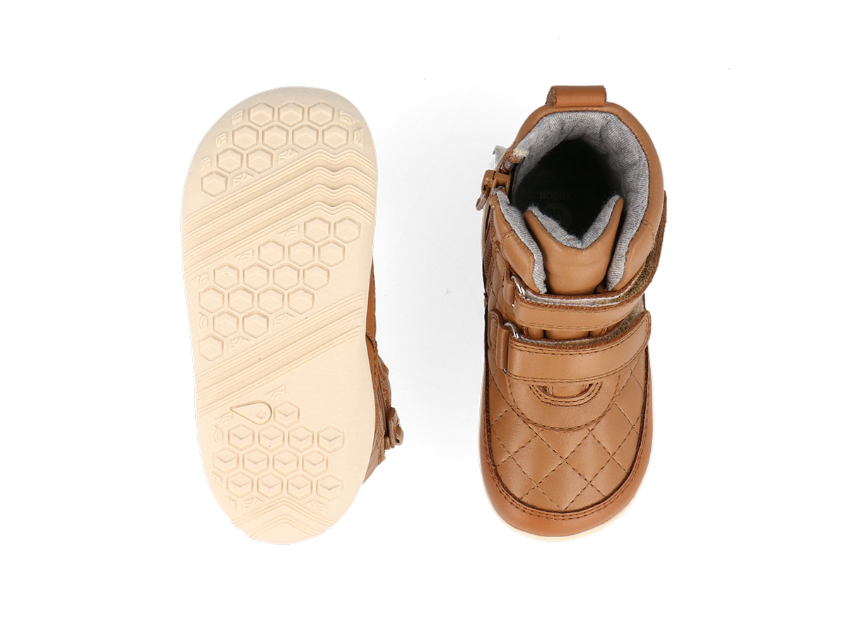 Chaussures Step Up Patch Caramel – Bobux – Image 2