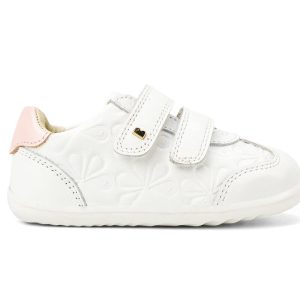 Chaussures Step Up Sprite Embossed White – Bobux