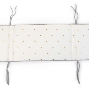 Protection lit jersey Gold Dots 35×170 cm – Childhome