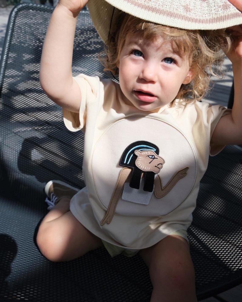 T-shirt Bleu citron – Image 5