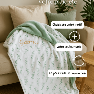 Créez votre plaid maxi douceur – Été