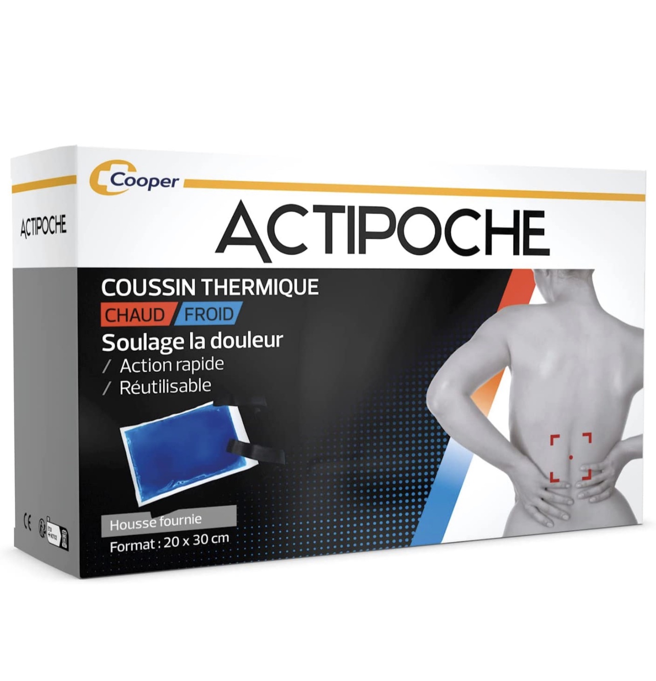 COOPER Actipoche Coussin Thermique Petit Modèle 10x15cm