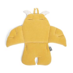 Coussin pour chaise haute girafe velvet ochre  – Childhome