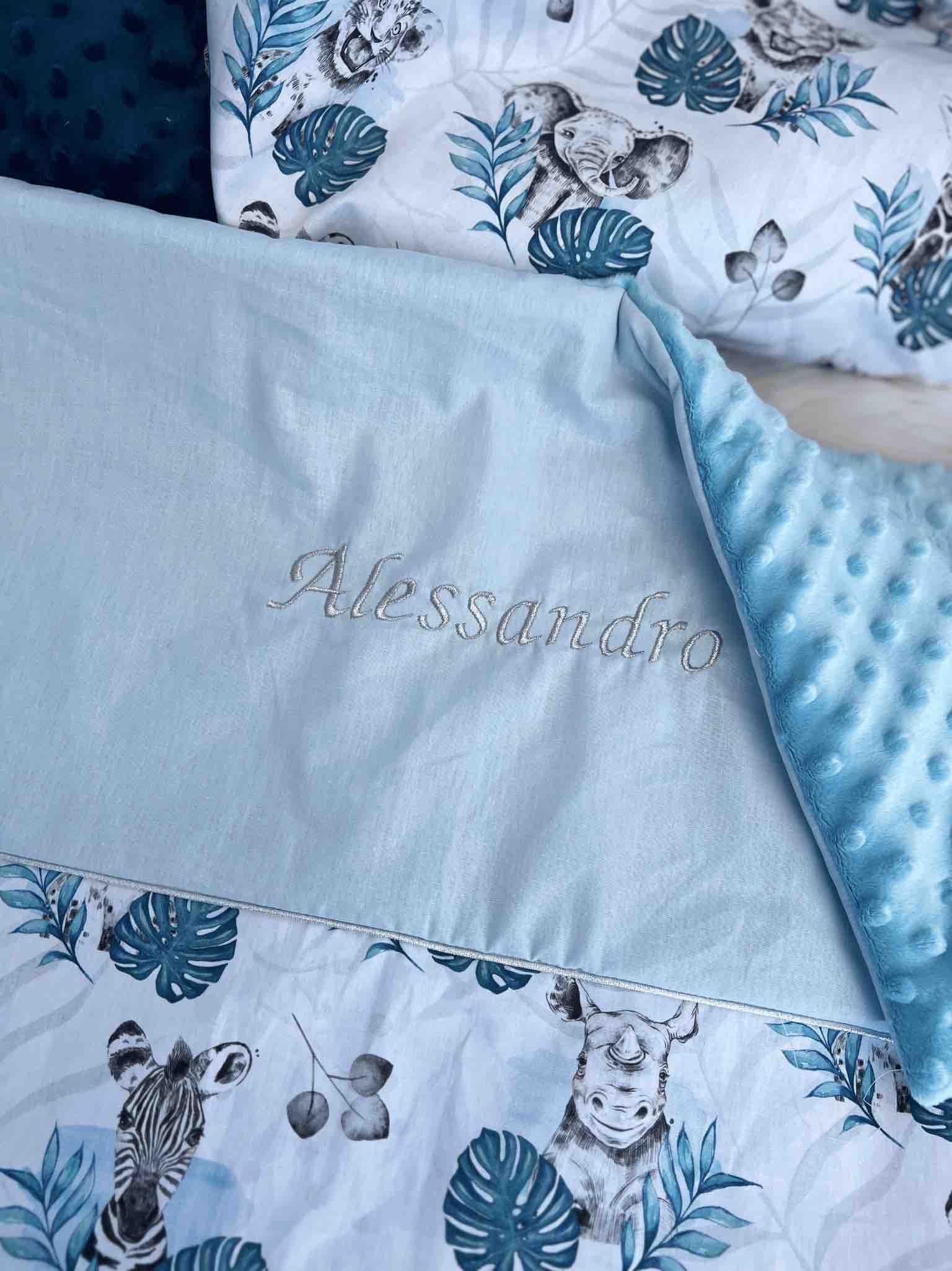 Couverture bébé à personnaliser – Plusieurs modèles Savane – Image 3