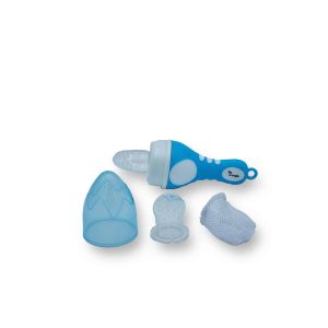 Cuillère Grignoteur filet silicone 3 en 1