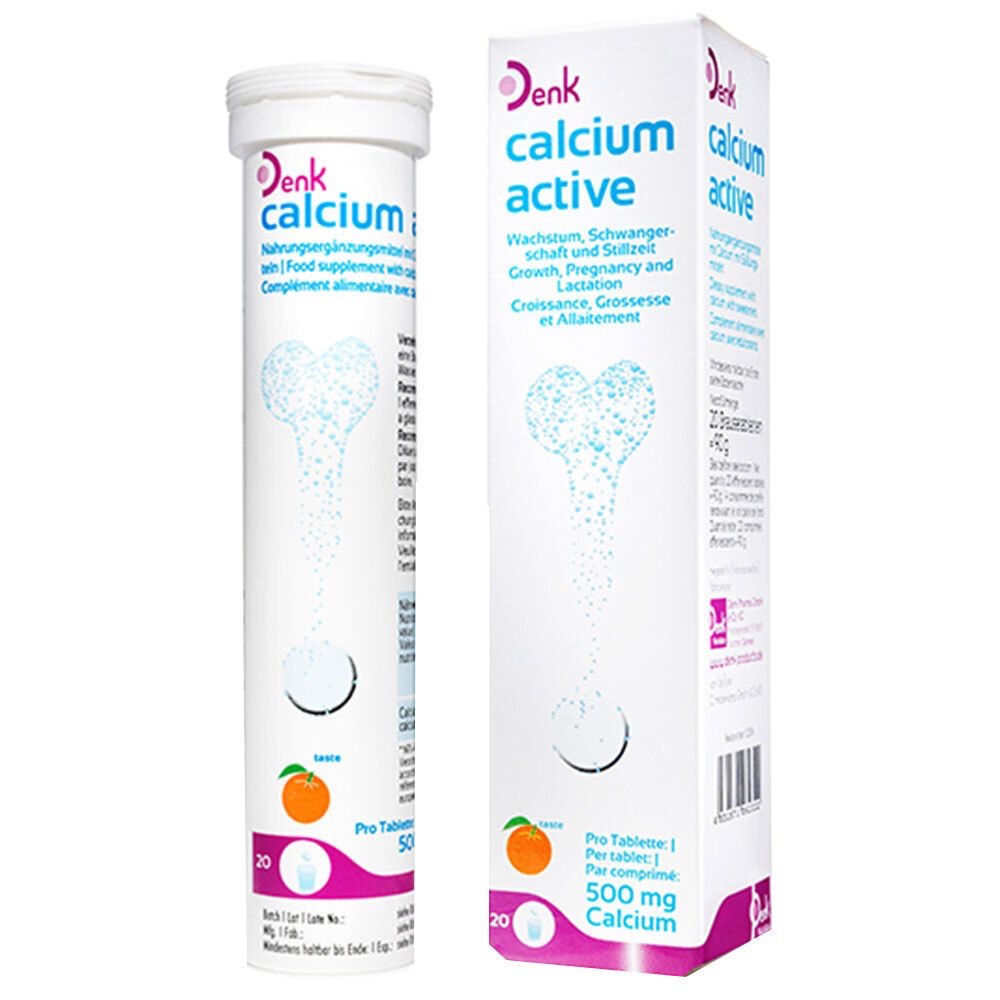 DENK CALCIUM ACTIVE 20 COMPRIMÉS