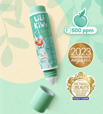 Dentifrice enfant Lilikiwi Pomme