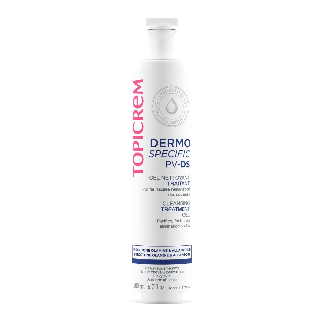 TOPICREM PV/DS Gel Nettoyant 200ml