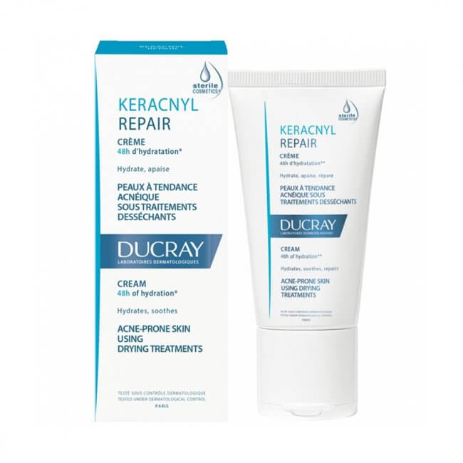 DUCRAY Keracnyl Crème Réparatrice Anti-acné 50 ml