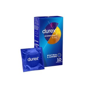 DUREX Comfort XXL Extra Larges 10 Préservatifs