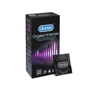 DUREX Preservatif Orgasm Intense 10 Preservatifs