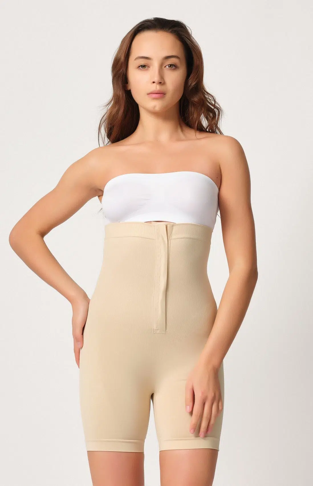 Corset gaine short moulant taille haute 2087