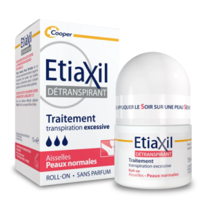 ETIAXIL Détranspirant Aisselles Peaux Normales Roll On 15 ml