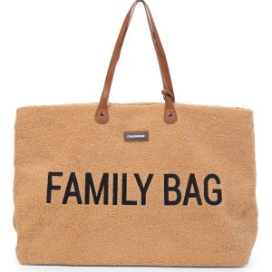 Sac à langer family bag Teddy beige – Childhome