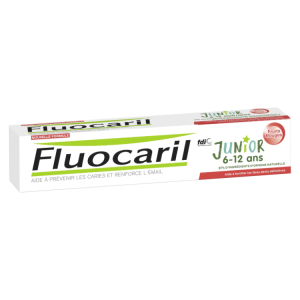 FLUOCARIL Pate Dentifrice Junior Fruits Rouges 75ml 6-12 Ans