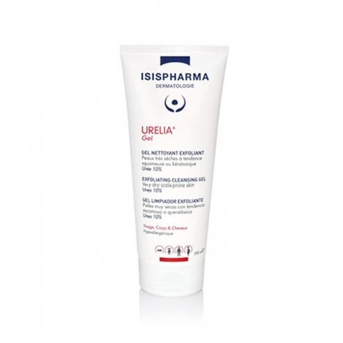 URELIA Gel Nettoyant Exfoliant Visage, Corps, Cheveux 200ml