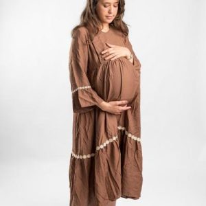 Robe de Grossesse et d’allaitement  Bohème 6813-B