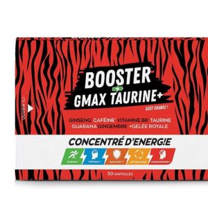 GMAX-Taurine+ Booster Concentré d&rsquo;Energie Une Boîte de 30 Ampoules