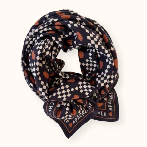 Big Foulard Latika “Amor” – Météorite