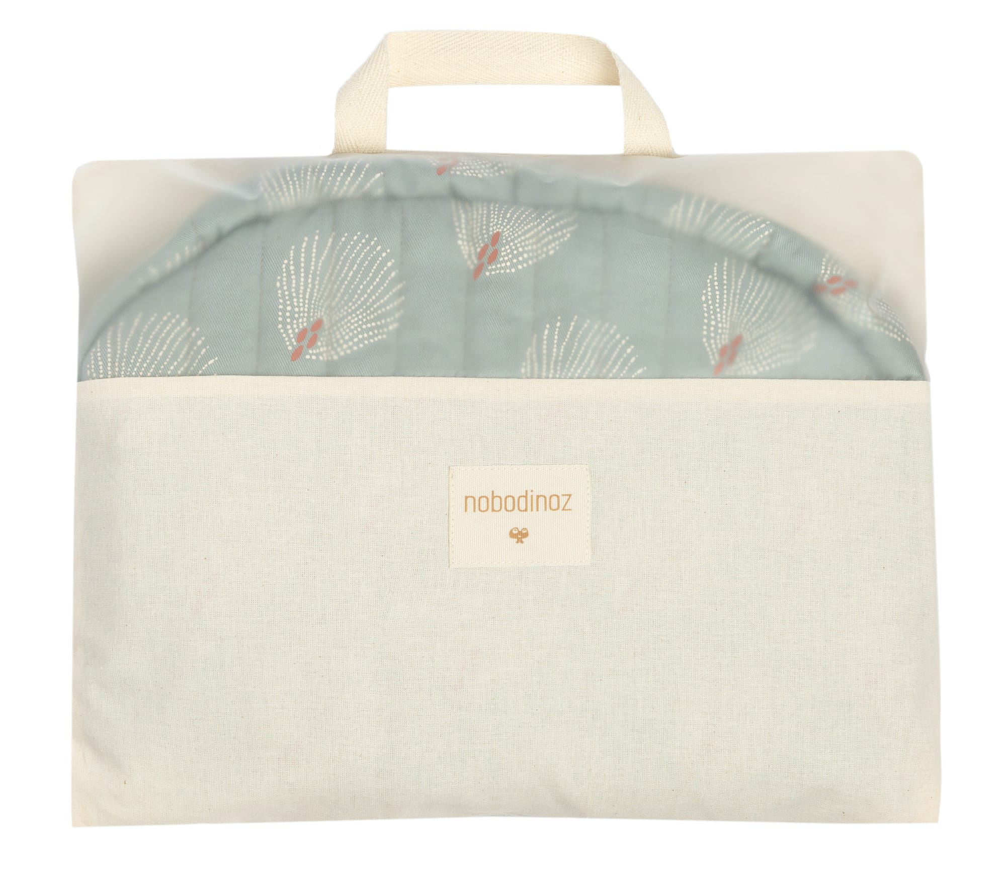 Coussin pour chaise évolutive Growing green white gatsy – Nobodinoz – Image 3