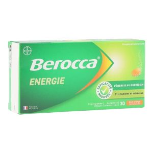 BEROCCA Energie 11 Vitamines Et Minéraux 30 Comprimés
