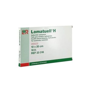 LOMA TULLE GRAS 10cmX10cm BOITE DE 10