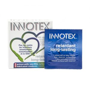 INNOTEX Retardant Boite de 3 Préservatifs
