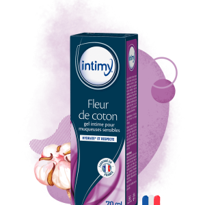 INTIMY Fleur De Coton Gel Intime Lubrifiant Muqueuses Sensibles 70ml