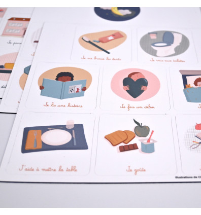 Jeu magnétique Ferflex Mes petits rituels matin et soir – Image 2
