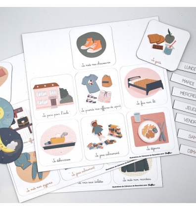Jeu magnétique Ferflex Mes petits rituels matin et soir – Image 5