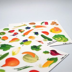 Jeu magnétique Ferflex Fruits et légumes