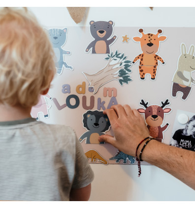 Jeu magnétique Ferflex Puzzle animaux – Image 3