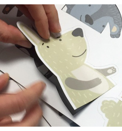 Jeu magnétique Ferflex Puzzle animaux – Image 7