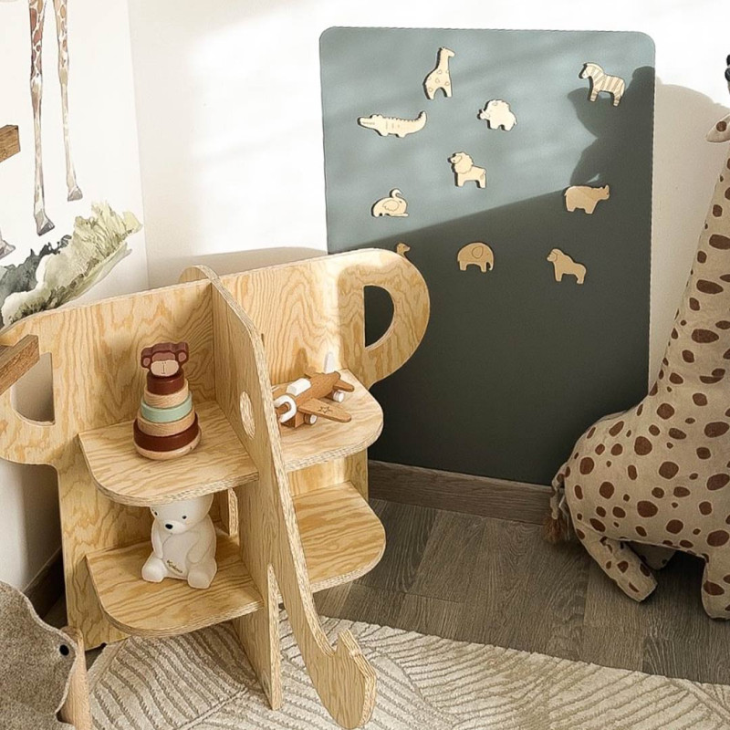 Jeu Magnétique en Bois – Savane – Image 6