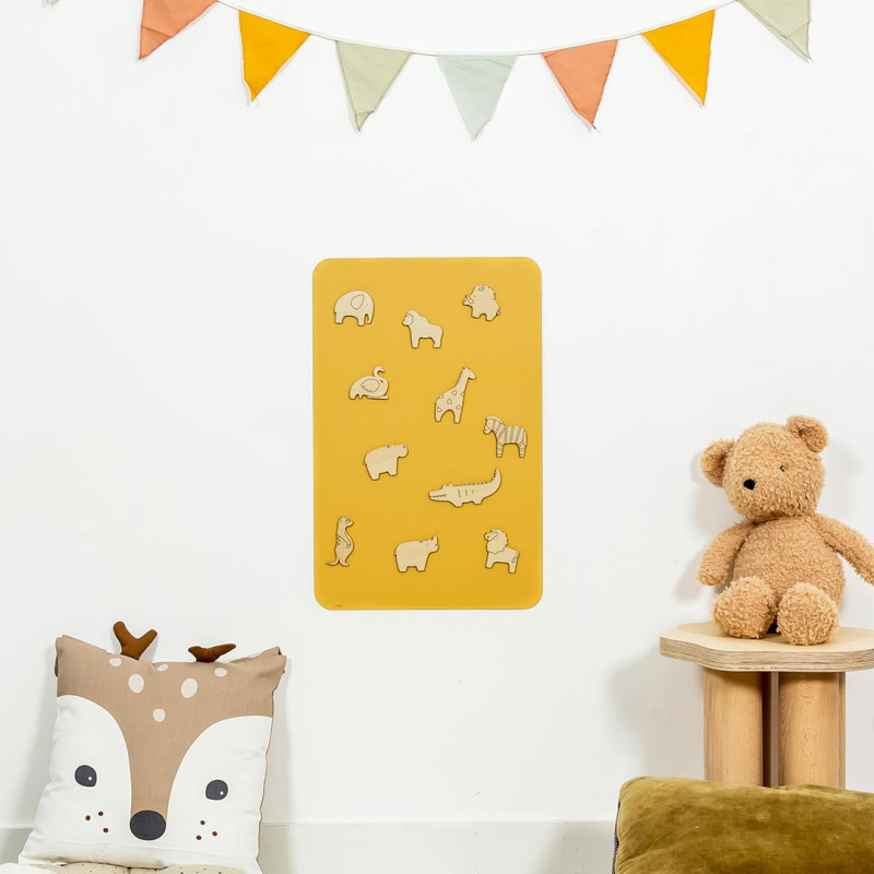 Jeu Magnétique en Bois – Savane – Image 4