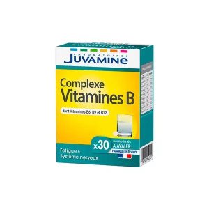 JUVAMINE COMPLEX VITAMINE B FATIGUE ET SYSTEME NERVEUX 30 COMPRIMÉS