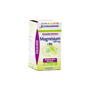 JUVAMINE Magnesium 300mg + B6 45 Comprimes