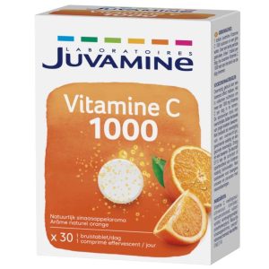 JUVAMINE Vitamine C 1000mg 30 Comprimés Effervescents