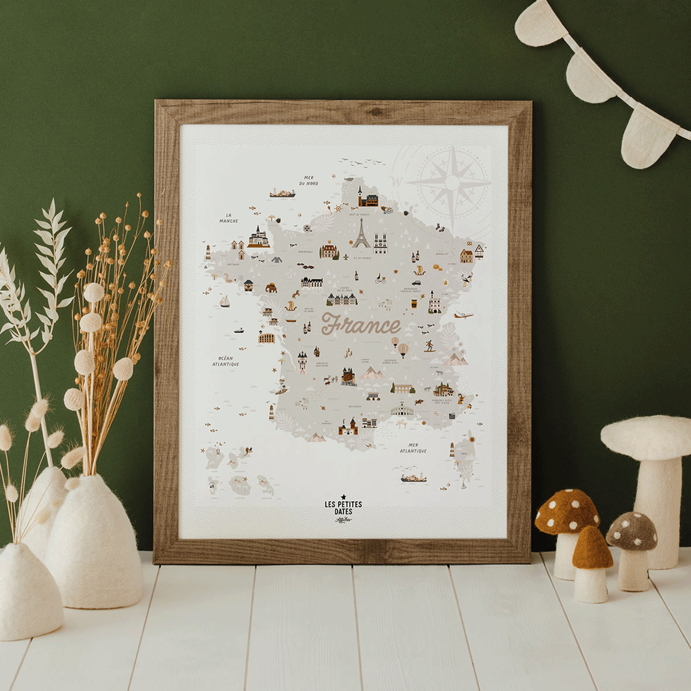 Affiche Mes Petits Voyages – La France