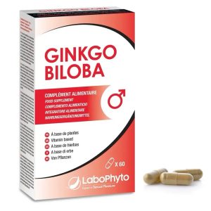 LABOPHYTO Ginkgo Biloba Complément Alimentaire 60 Gélules
