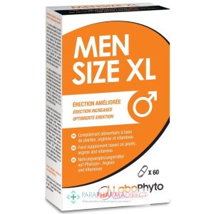 LABOPHYTO MenSize XL Maca Tribulus 60 gélules