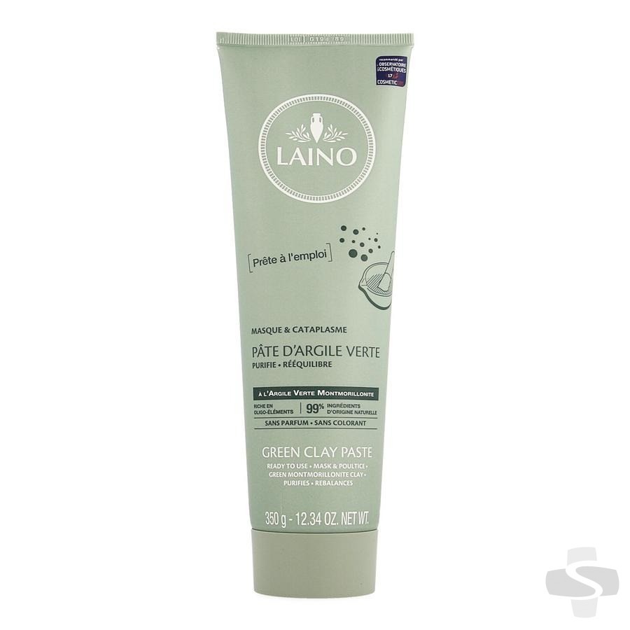 LAINO Pate Argile Verte Masque 350 g