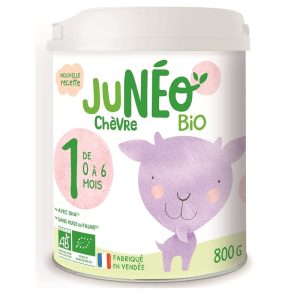 Lait de chèvre n°1 premier âge 800g de 0 à 6 mois – Junéo