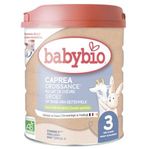 Lait de croissance bio au lait de chèvre CAPREA 3 de 10 mois à 3 ans – Babybio