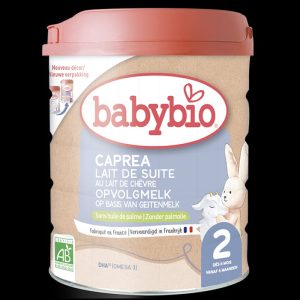 Lait de suite bio au lait de chèvre CAPREA 2 dès 6 mois – Babybio